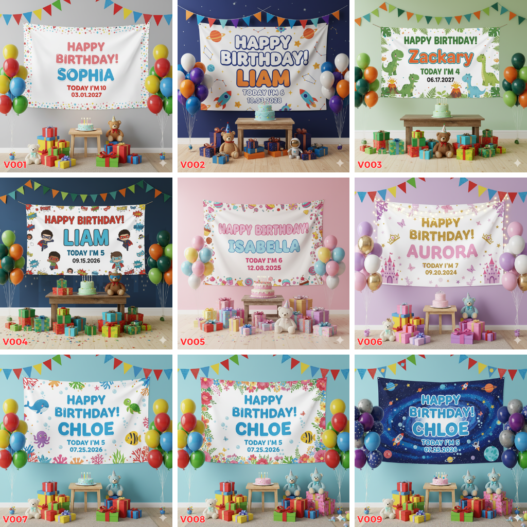 Birthday Wall Tapestry